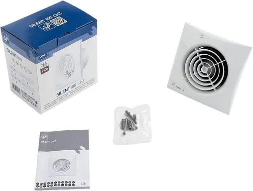 Вентилятор вытяжной Soler &amp; Palau SILENT-100 CHZ белый