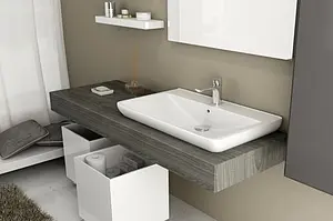 Раковина ISVEA Viva белый 10VV50097SV Раковина ISVEA Viva белый 10VV50097SV, 4