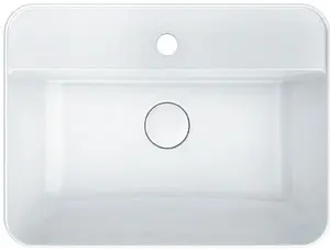 Раковина Kerama Marazzi Plaza 55 белый PLR.wbi.55.1 Раковина Kerama Marazzi Plaza 55 белый PLR.wbi.55.1, 1