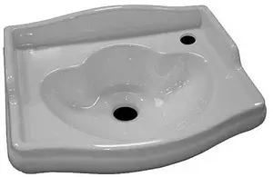 Раковина Kerasan Retro 41 белый 103301*1 dx Раковина Kerasan Retro 41 белый 103301*1 dx, 1