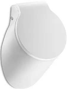 Писсуар со скрытым подводом воды с крышкой Roca Spun белый 353148000, 1