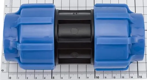 Муфта компрессионная соединительная 40мм x 40мм ТПК-Аква 50010040