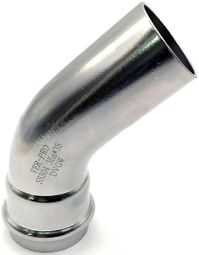 Уголок пресс однорастубный 15мм угол 45° Vieir VER-PRO VPDL1515 Уголок пресс однорастубный 15мм угол 45° Vieir VER-PRO VPDL1515