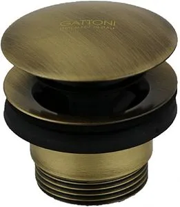 Выпуск автоматический для раковины Gattoni бронза 1510/00V0 Выпуск автоматический для раковины Gattoni бронза 1510/00V0, 1