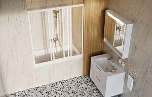 Шкаф-зеркало Ravak Classic II 80 белый X000001471, 5