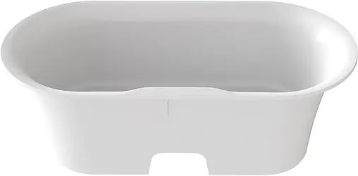 Ванна отдельностоящая из искусственного камня Bas Венеция 170х80 белый ВА00003