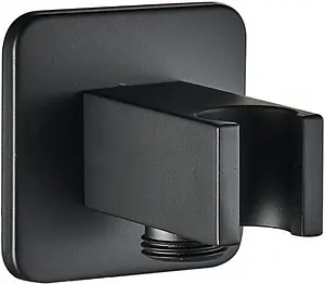 Шланговое подключение с держателем Swedbe Platta чёрный матовый 5504B, 1