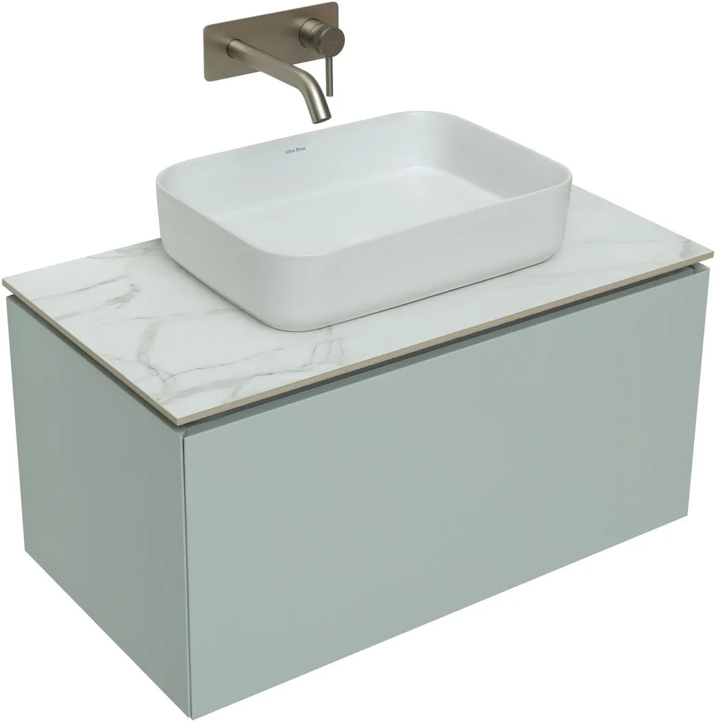 Тумба-умывальник подвесная Allen Brau Infinity 85 папирус 1.21002.PWM+, 4