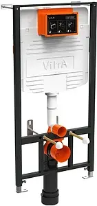 Комплект 5 в 1 VitrA S20 L-box 9004B003-7207 с кнопкой Uno 730-0180EXP хром глянцевый Комплект 5 в 1 VitrA S20 L-box 9004B003-7207 с кнопкой Uno 730-0180EXP хром глянцевый, 4