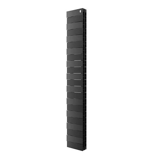 Радиатор биметаллический 22 секций Royal Thermo PianoForte Tower 200 Noir Sable RTPFTNS20022