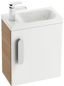 Тумба-умывальник подвесная Ravak Chrome 40 белый/капучино X000000965+, 1