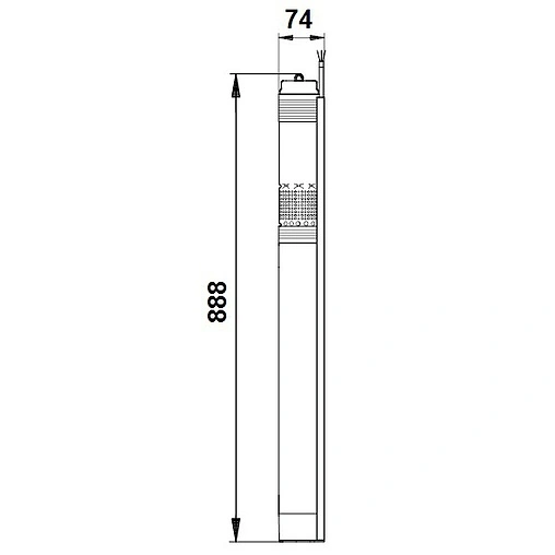 Насос скважинный центробежный 3&quot; Grundfos SQЕ 3-95 96510161