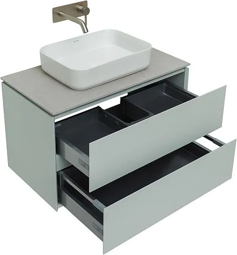 Тумба под умывальник подвесная Allen Brau Infinity 85 папирус 1.21001.PWM