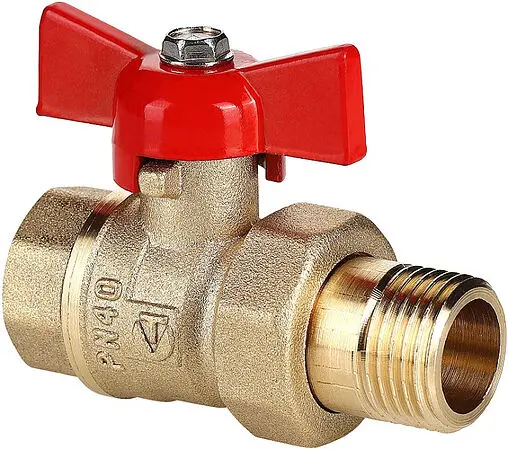 Кран шаровый с американкой ½&quot;в x ½&quot;н Valtec VT.127.GN.04