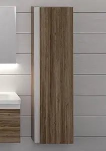 Шкаф-пенал подвесной Ravak SB 10° 45 тёмный орех X000000753 Шкаф-пенал подвесной Ravak SB 10° 45 тёмный орех X000000753, 3