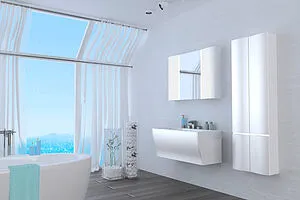 Шкаф-зеркало Aquaton Ондина 100 белый 1A176102OD010 Шкаф-зеркало Aquaton Ондина 100 белый 1A176102OD010, 4