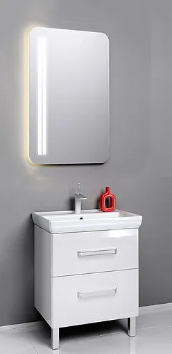 Зеркало с подсветкой Aqwella Neo 60 белый Neo.02.06