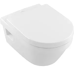 Унитаз подвесной безободковый Villeroy&Boch Architectura белый 5684HR01, 1