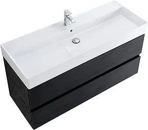 Тумба под умывальник подвесная Cezares Molveno 46 120 Nero MOLVENO 46-120-2C-SO-NR Тумба под умывальник подвесная Cezares Molveno 46 120 Nero MOLVENO 46-120-2C-SO-NR, 5