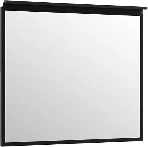 Зеркало с подсветкой Allen Brau Priority 75x90 чёрный браш 1.31016.BB