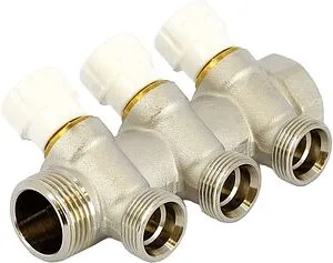 Коллектор регулирующий проходной 3 отвода 1"в/н x ¾"ек Uni-fitt 400N4331 Коллектор регулирующий проходной 3 отвода 1"в/н x ¾"ек Uni-fitt 400N4331, 1