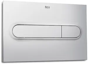 Клавиша смыва для унитаза Roca PL-1 890095002 хром матовый Клавиша смыва для унитаза Roca PL-1 890095002 хром матовый, 1