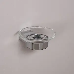 Мыльница Aquanet хром 5685 Мыльница Aquanet хром 5685, 2