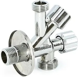 Вентиль регулирующий комбинированный ½"н x ½"н x ¾"н Uni-fitt 184A2230 Вентиль регулирующий комбинированный ½"н x ½"н x ¾"н Uni-fitt 184A2230, 1