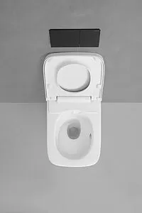 Унитаз подвесной безободковый Kerama Marazzi Plaza Modern Tornado белый PLV.wc.02\WHT, 5