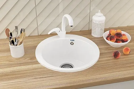 Мойка кухонная Ulgran U-405-331 белый