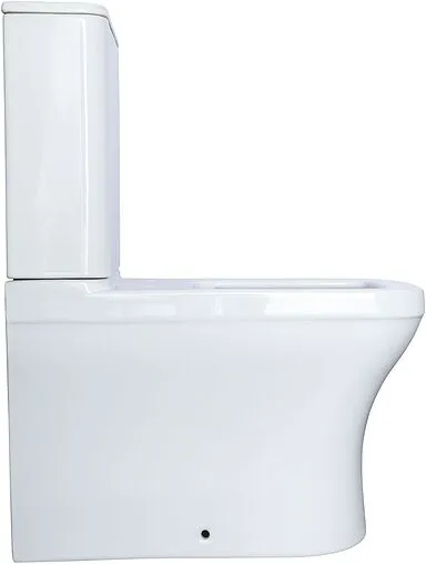 Унитаз-компакт безободковый Allen Brau Infinity белый 4.21012.20+4.XX000.20