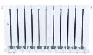 Радиатор биметаллический 12 секций нижнее правое подключение Stout Space 500 SRB-0320-050012 Радиатор биметаллический 12 секций нижнее правое подключение Stout Space 500 SRB-0320-050012, 4