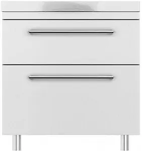 Тумба-умывальник напольная Am.Pm Like S 80 белый M81FSX0802WG+M80WCC0802WG, 1