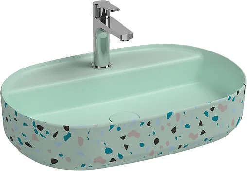 Раковина ISVEA Infinity 60 мятный 10NF65060SV-2T-TRZ
