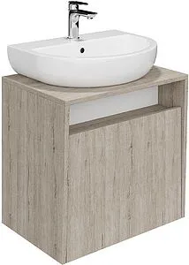 Тумба-умывальник подвесная Kerama Marazzi Pro 60 дуб орегон PRO.60.1OAK.O+ Тумба-умывальник подвесная Kerama Marazzi Pro 60 дуб орегон PRO.60.1OAK.O+, 3
