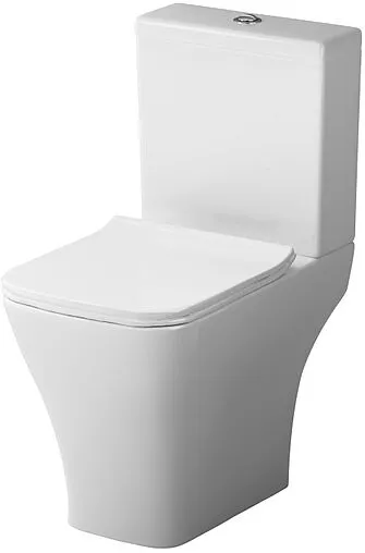 Унитаз-компакт безободковый Damixa Titan белый DX78C8600SC