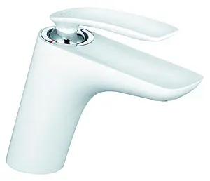 Смеситель для раковины Kludi Balance белый/хром 520269175 Смеситель для раковины Kludi Balance белый/хром 520269175, 1