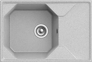 Мойка кухонная GranFest Unique U-740L серый Мойка кухонная GranFest Unique U-740L серый, 3