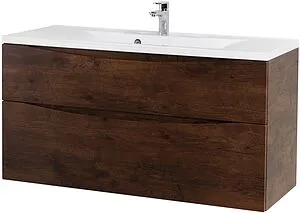 Тумба-умывальник подвесная BelBagno MARINO-H60 120 Rovere Moro MARINO-H60-1200-2C-SO-RW-P+BB1200/450-LV-MR-PR, 3
