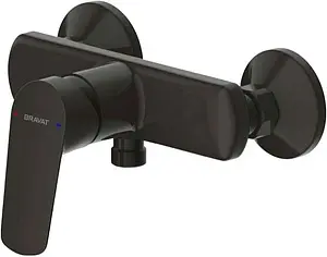 Смеситель для душа Bravat Rhein чёрный матовый F9429564BW-01-ENG Смеситель для душа Bravat Rhein чёрный матовый F9429564BW-01-ENG, 1