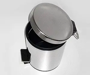 Ведро для мусора Wasserkraft хром 633, 2