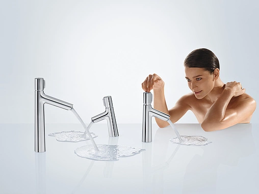 Смеситель для раковины Hansgrohe Talis Select S 80 хром 72041000