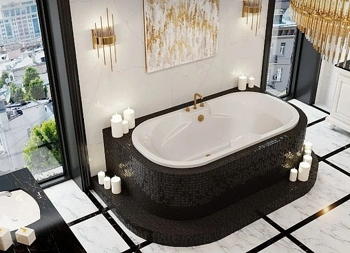 Ванна акриловая Vagnerplast Gaia 190x100 VPBA191GAI7X-04