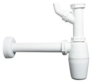 Сифон бутылочный для раковины Viega 5727 белый 326319 Сифон бутылочный для раковины Viega 5727 белый 326319, 1