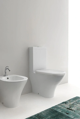 Унитаз-компакт Kerasan Aquatech белый 371701+378101+750990