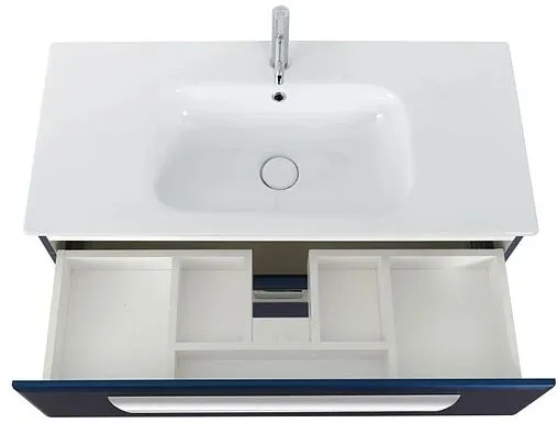 Тумба под умывальник подвесная Cezares Eco 100 Sapfiro ECO-CER-1000-2C-SO-SPF-P