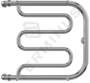 Полотенцесушитель водяной Terminus Фокстрот AISI 32х2 500х700 полированная сталь 4620768881305 Полотенцесушитель водяной Terminus Фокстрот AISI 32х2 500х700 полированная сталь 4620768881305, 1