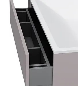 Тумба под умывальник подвесная Am.Pm Inspire 2.0 80 элегантный серый M50AFHX0803EGM Тумба под умывальник подвесная Am.Pm Inspire 2.0 80 элегантный серый M50AFHX0803EGM, 4