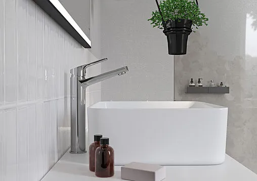 Смеситель для раковины Cersanit Flavis хром 63038 Смеситель для раковины Cersanit Flavis хром 63038