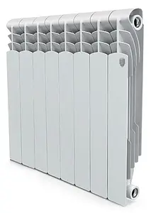 Радиатор биметаллический 8 секций Royal Thermo Revolution Bimetall 500 RTRB50008 Радиатор биметаллический 8 секций Royal Thermo Revolution Bimetall 500 RTRB50008, 1